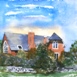 32 - Old School House, Mathon - Watercolour - Diane Poole.JPG